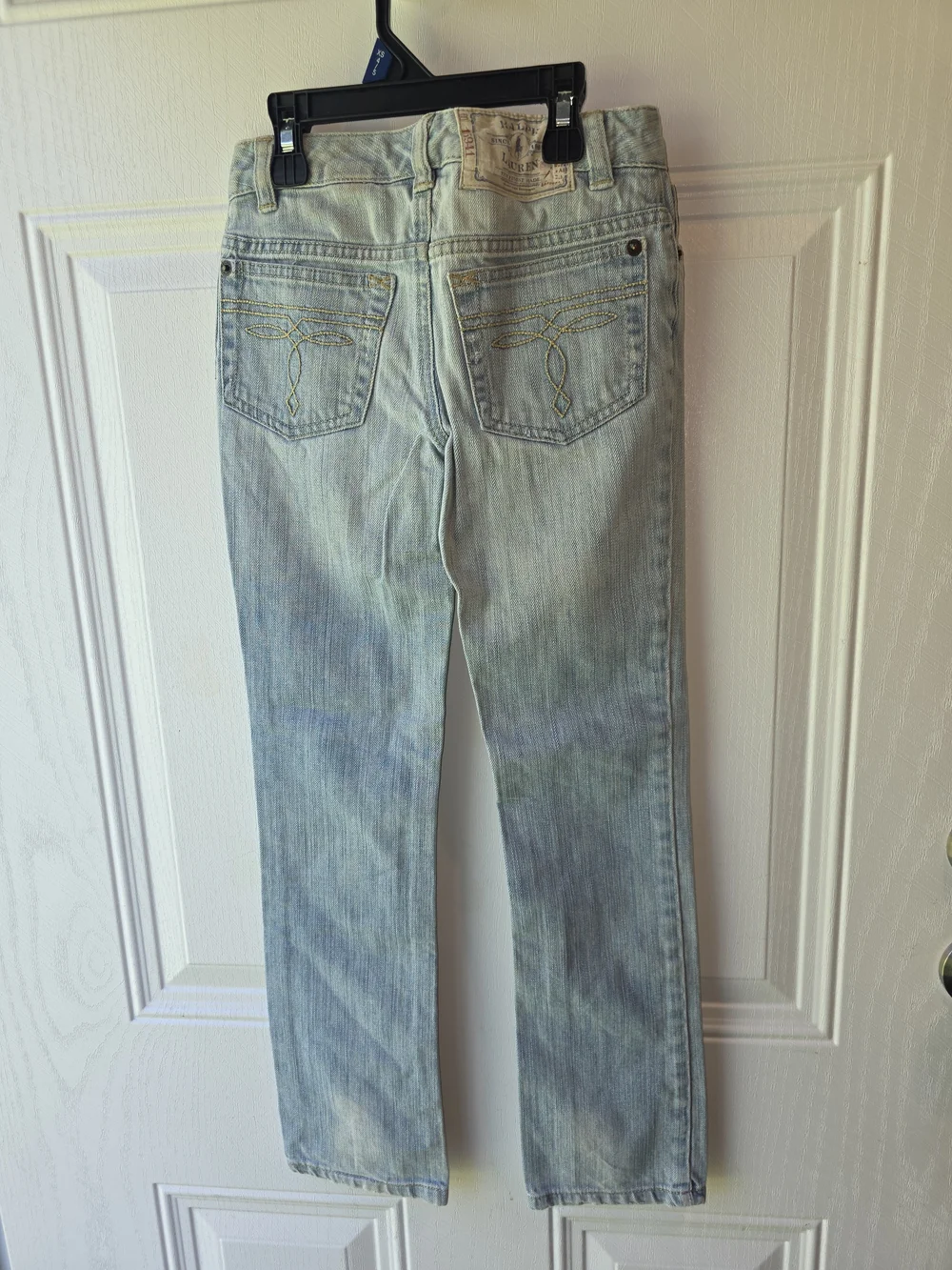 Girls Size 7 Jeans Bundle Lot of 3 - Ralph Lauren, Jordache, Thereabouts
